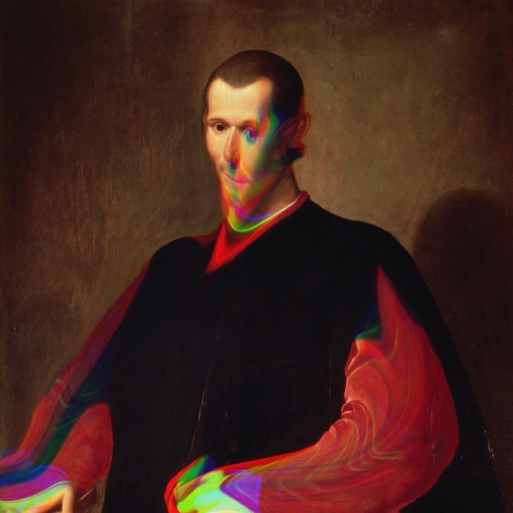 Niccolò Machiavelli Glitch 12 (2019)