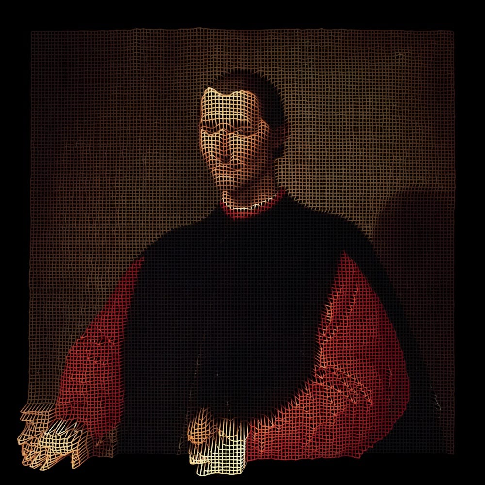 Niccolò Machiavelli Glitch 13 (2019)