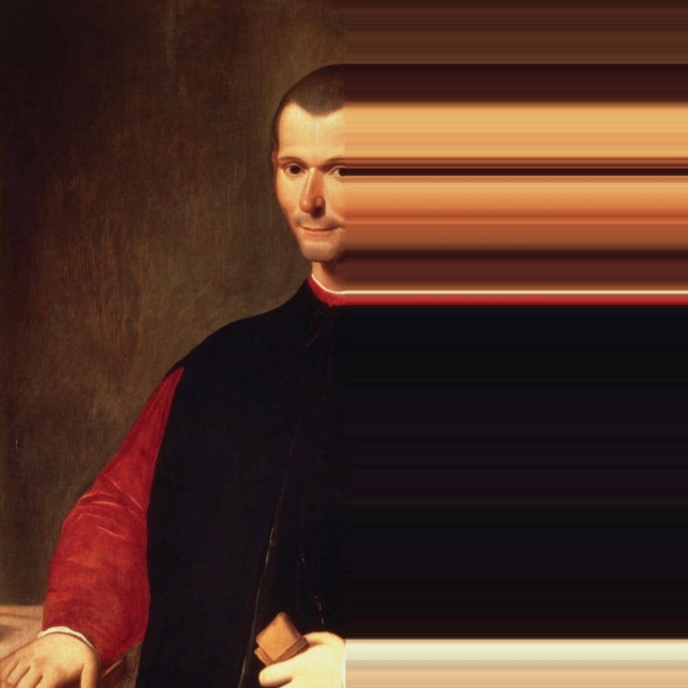 Niccolò Machiavelli Glitch 14 (2019)