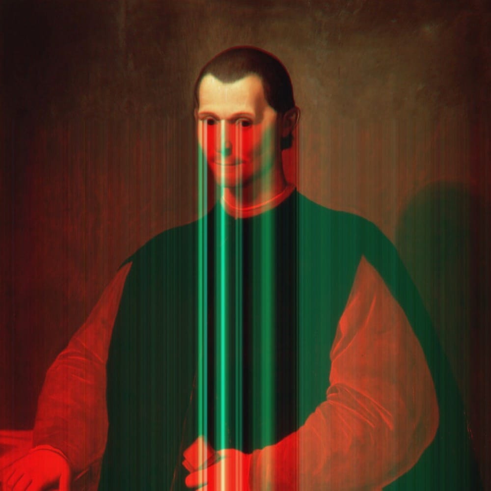 Niccolò Machiavelli Glitch 20 (2019)