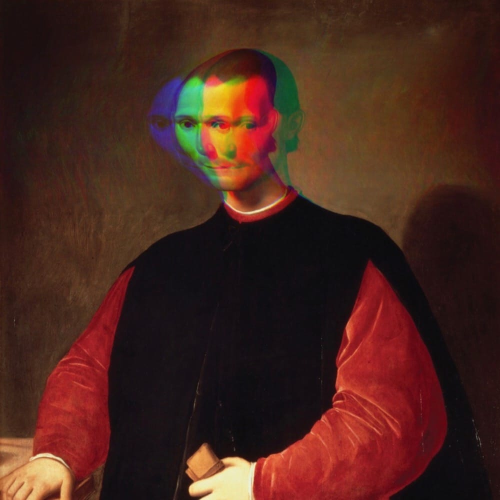 Niccolò Machiavelli Glitch 25 (2019)